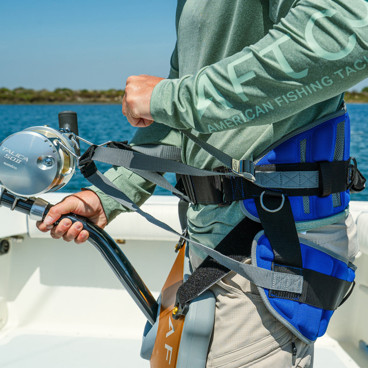 Tackle & Gear AFTCO Standup HD Fishing Harness and Belt Kit