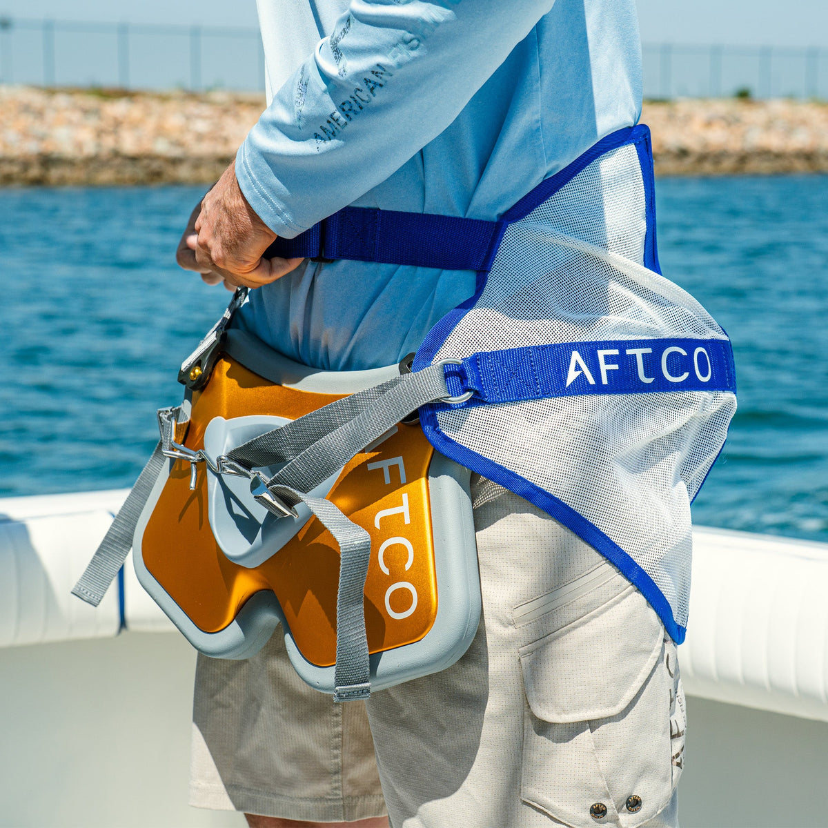 Tackle & Gear AFTCO Standup Lite Fishing Harness and Belt Kit