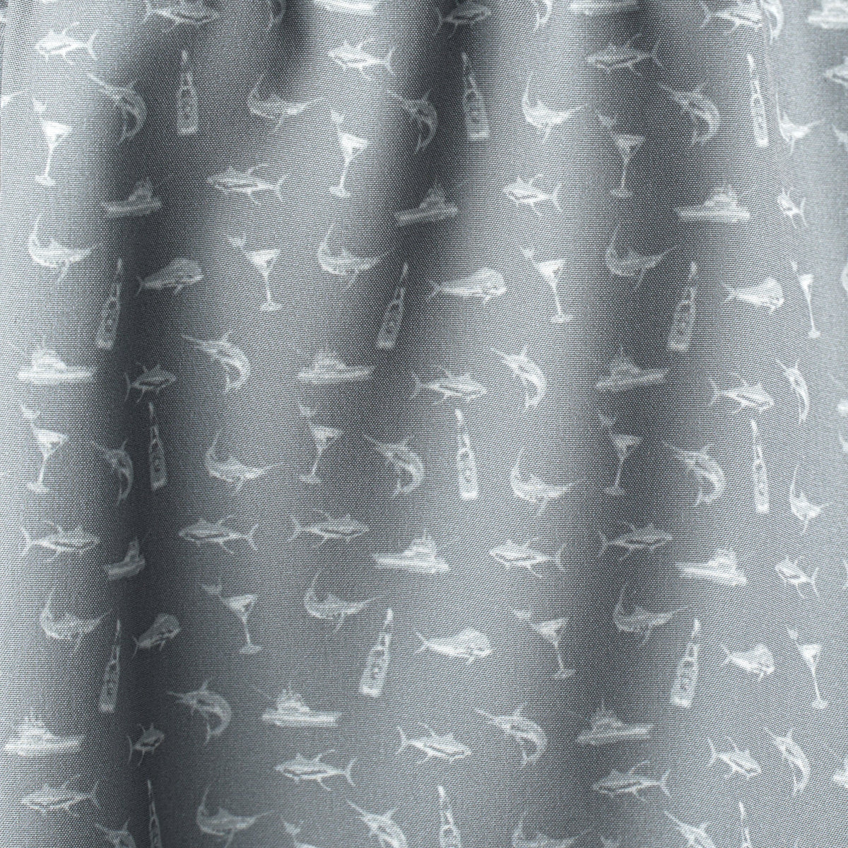 Mens AFTCO Strike Printed Swim Trunks