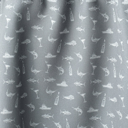 Mens AFTCO Strike Printed Swim Trunks