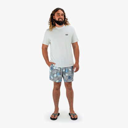Mens AFTCO Strike Printed Swim Trunks