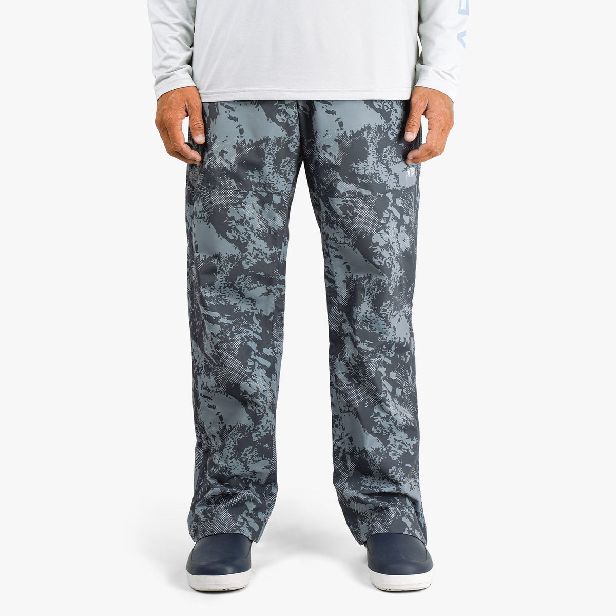 Mens AFTCO Crossing Printed Camo Fishing Pants