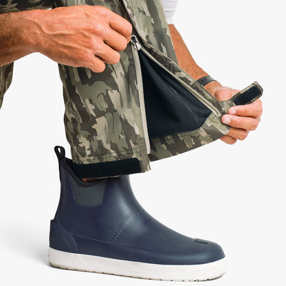 Mens AFTCO Crossing Printed Camo Fishing Pants