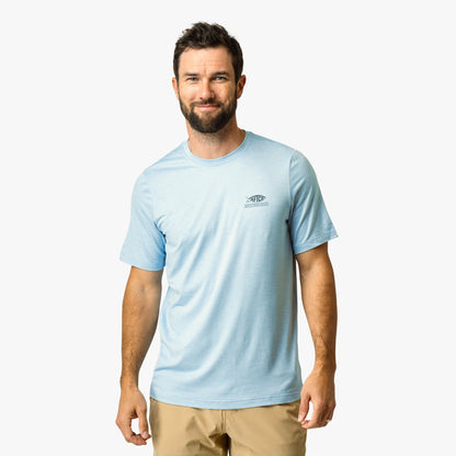 Mens AFTCO United Short Sleeve Sun Protection Shirt