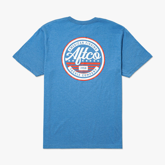 Mens AFTCO United Short Sleeve Men's Fishing T-Shirt
