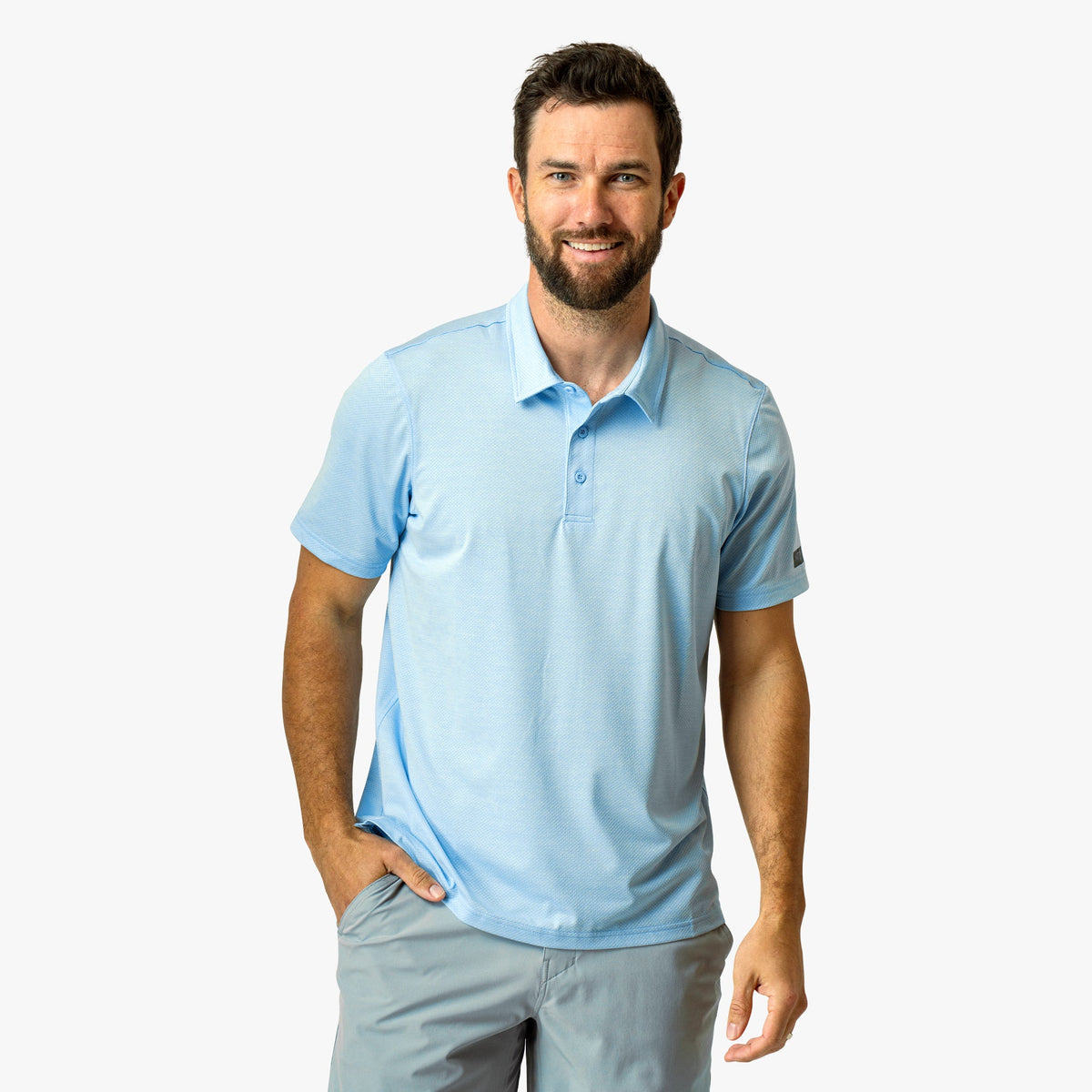 Mens AFTCO Adapt Performance Polo Shirt