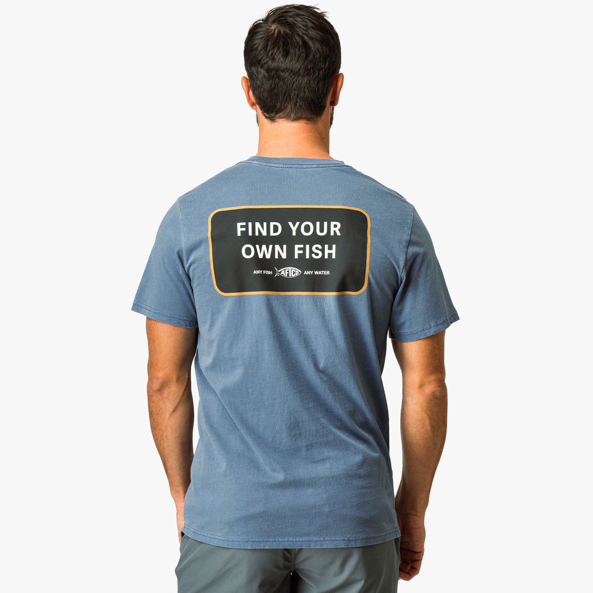 Mens AFTCO FYOF Short Sleeve Men's Fishing T-Shirt