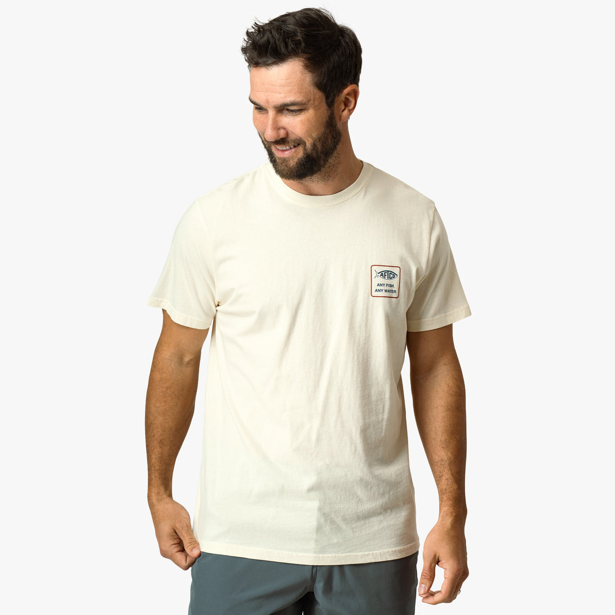 Mens AFTCO FYOF Short Sleeve Men's Fishing T-Shirt
