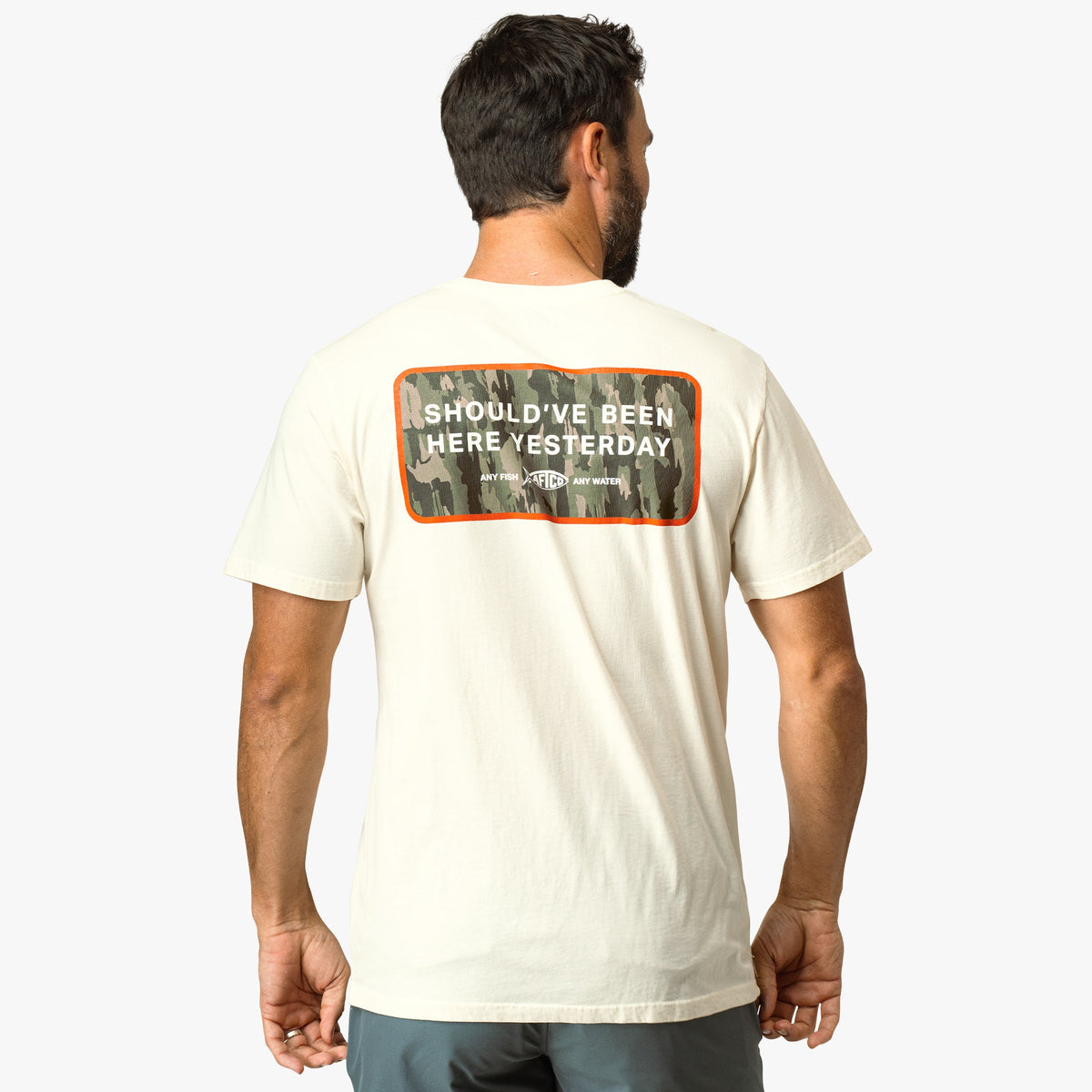 Mens AFTCO Yesterday Short Sleeve Men's Fishing T-Shirt