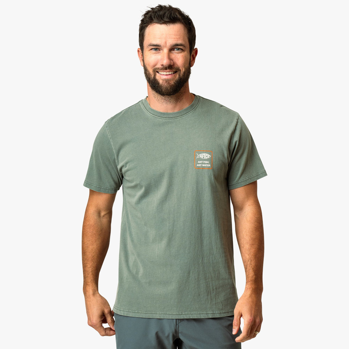 Mens AFTCO Yesterday Short Sleeve Men's Fishing T-Shirt