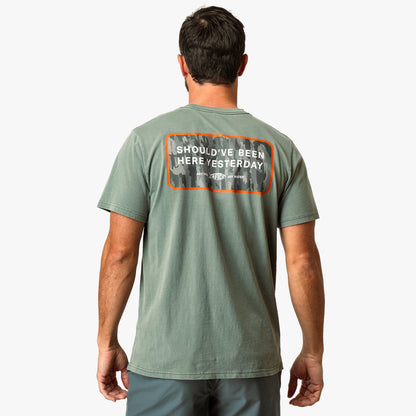 Mens AFTCO Yesterday Short Sleeve Men's Fishing T-Shirt