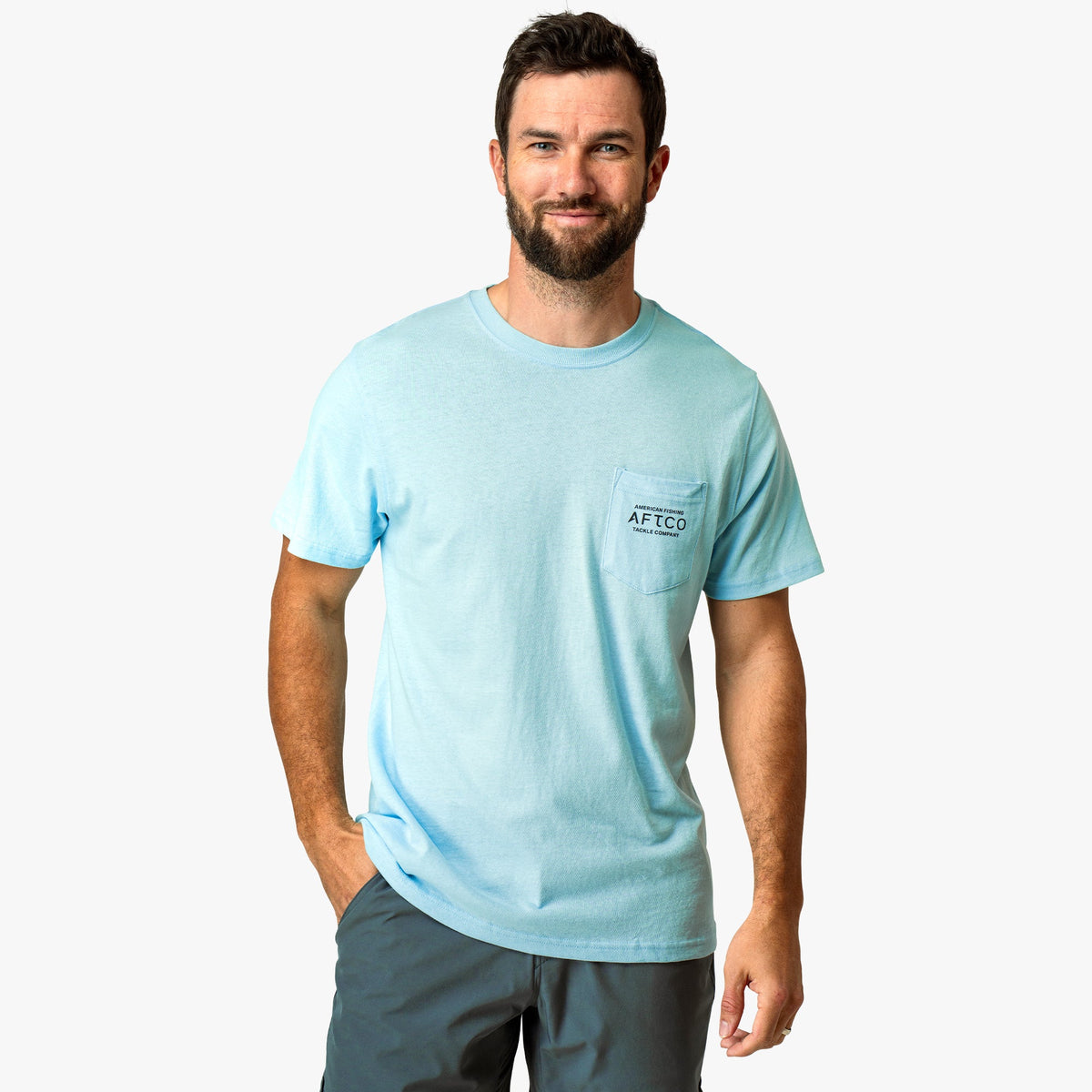 Mens AFTCO Tropics Short Sleeve Men's Fishing T-Shirt