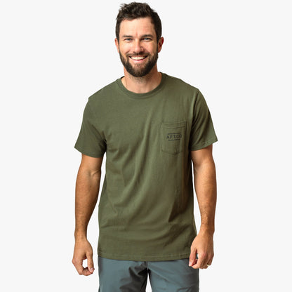Mens AFTCO Tropics Short Sleeve Men's Fishing T-Shirt