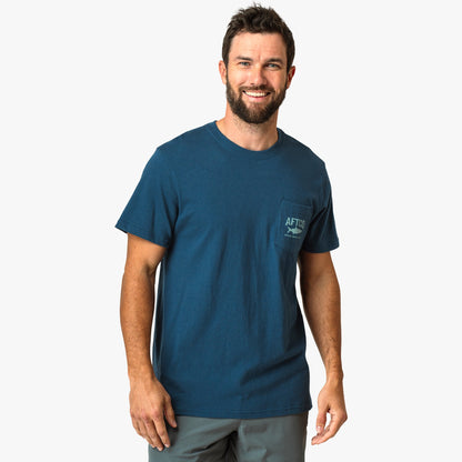 Mens AFTCO Big Scale Short Sleeve Fishing T-Shirt
