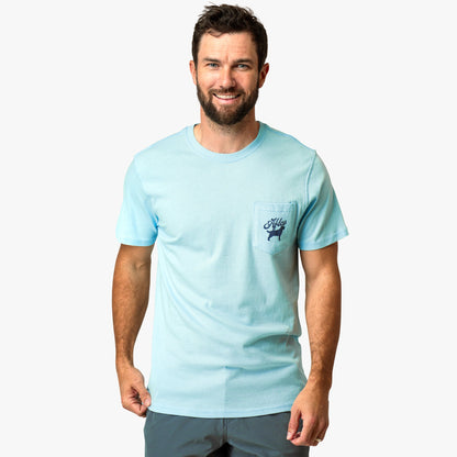 Mens AFTCO Co Pilot Short Sleeve Men's Fishing T-Shirt