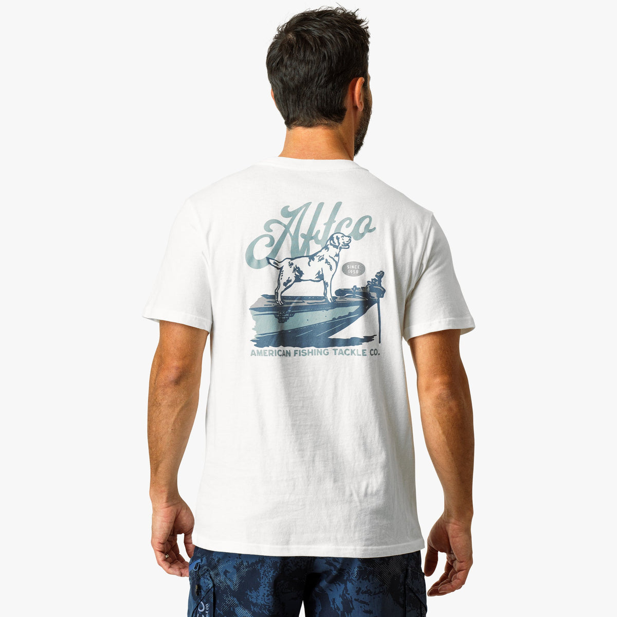 Mens AFTCO Co Pilot Short Sleeve Men's Fishing T-Shirt