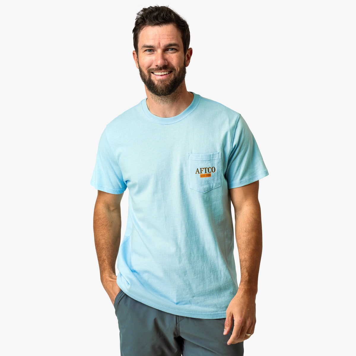 Mens AFTCO Reflection Short Sleeve Fishing T-Shirt