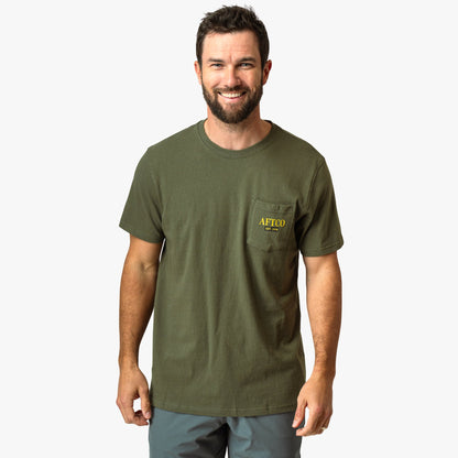Mens AFTCO Reflection Short Sleeve Fishing T-Shirt