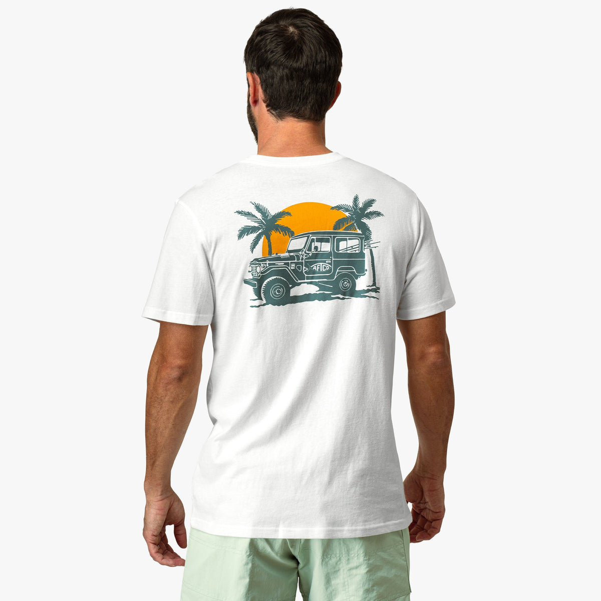 Mens AFTCO Nomad Short Sleeve Men's Fishing T-Shirt
