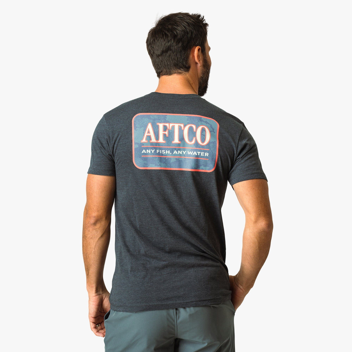 Mens AFTCO Undercover Short Sleeve Fishing T-Shirt