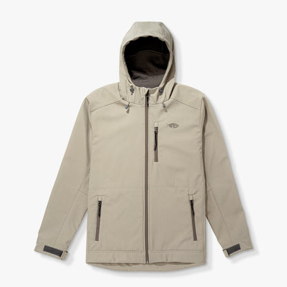Mens AFTCO Reaper Softshell Zip Up Jacket