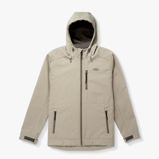 Mens AFTCO Reaper Softshell Zip Up Jacket