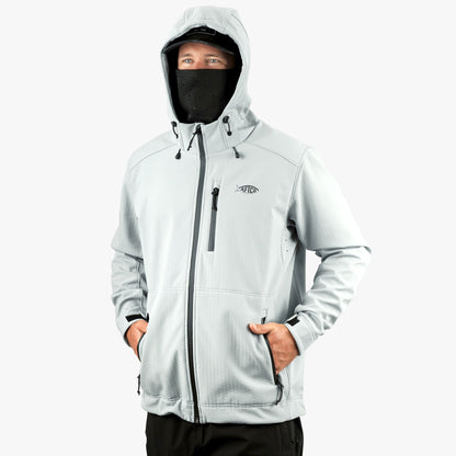 Mens AFTCO Reaper Softshell Zip Up Jacket
