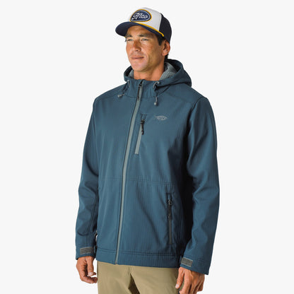 Mens AFTCO Reaper Softshell Zip Up Jacket