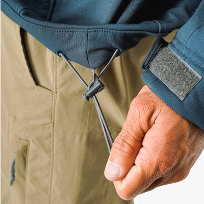 Mens AFTCO Reaper Softshell Zip Up Jacket