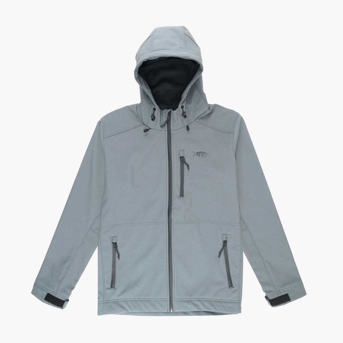 Mens AFTCO Reaper Softshell Zip Up Jacket