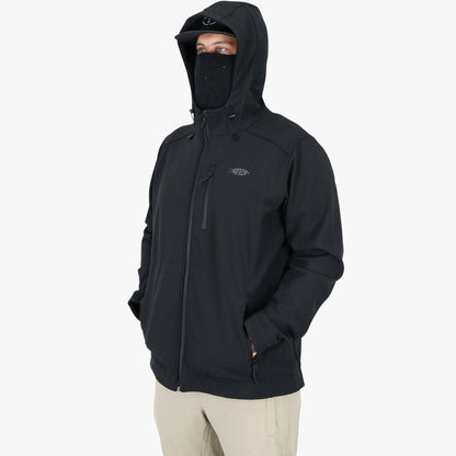 Mens AFTCO Reaper Softshell Zip Up Jacket