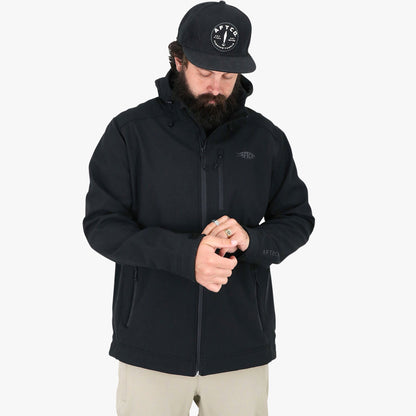 Mens AFTCO Reaper Softshell Zip Up Jacket