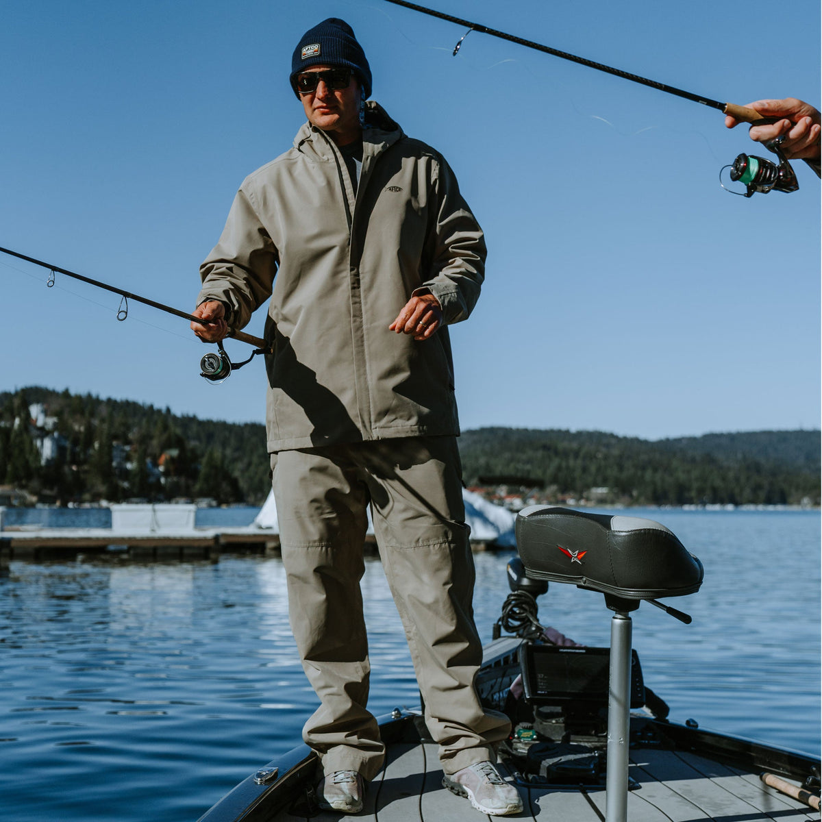 Mens AFTCO Crossing Fishing Jacket
