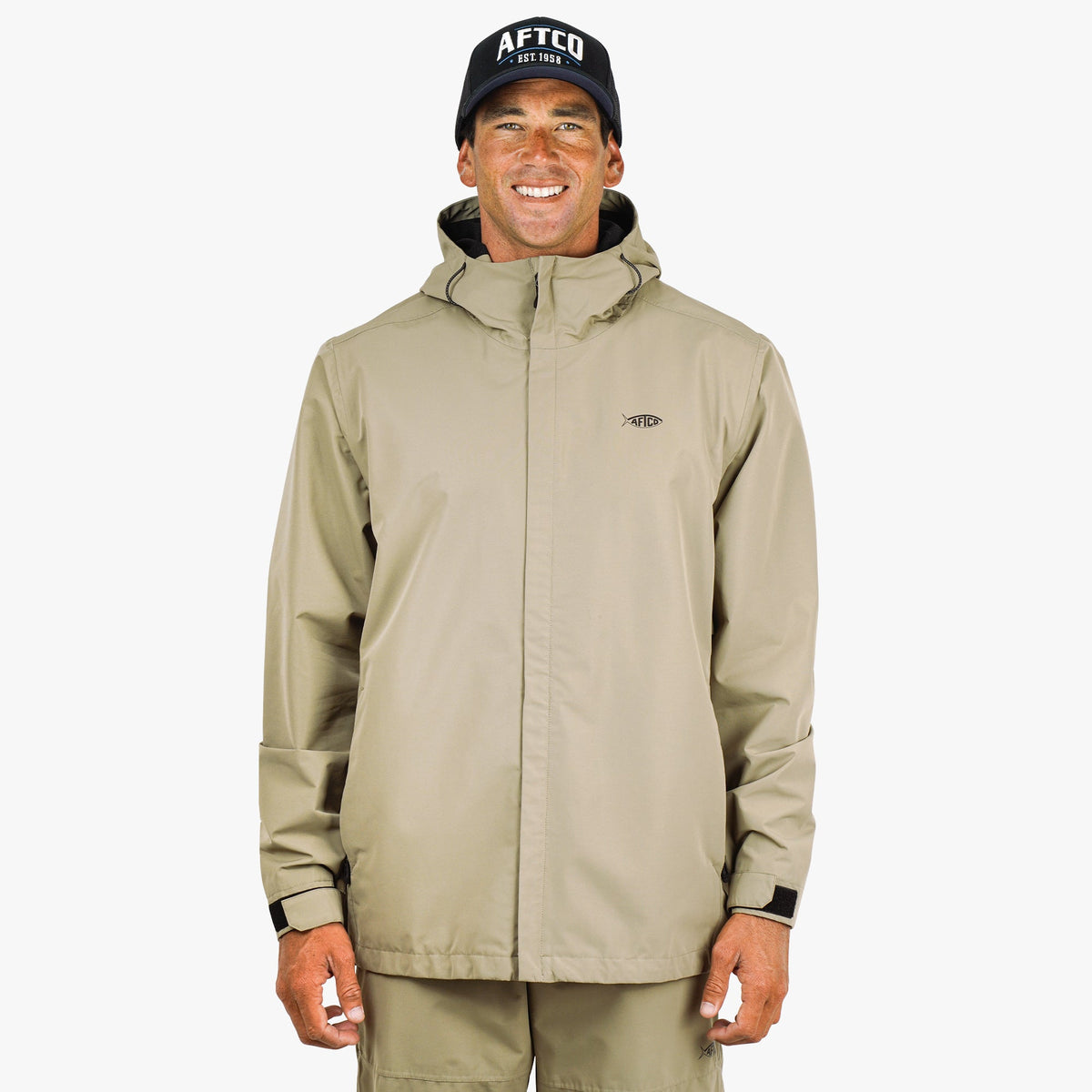Mens AFTCO Crossing Fishing Jacket