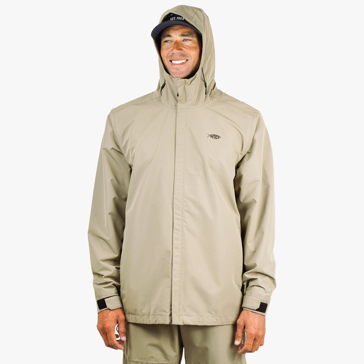 Mens AFTCO Crossing Fishing Jacket