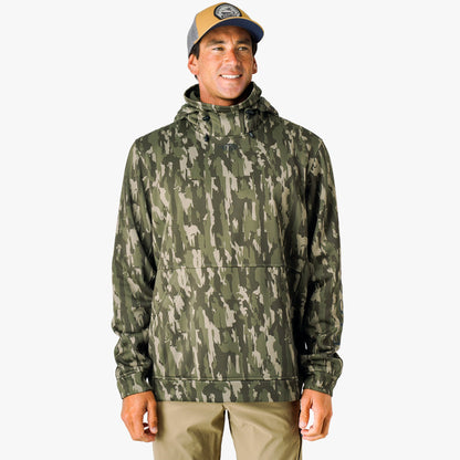 Mens AFTCO Reaper Hoodie: Camo Sweatshirt