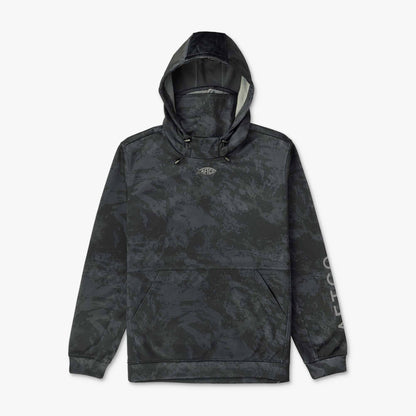 Mens AFTCO Reaper Hoodie: Camo Sweatshirt