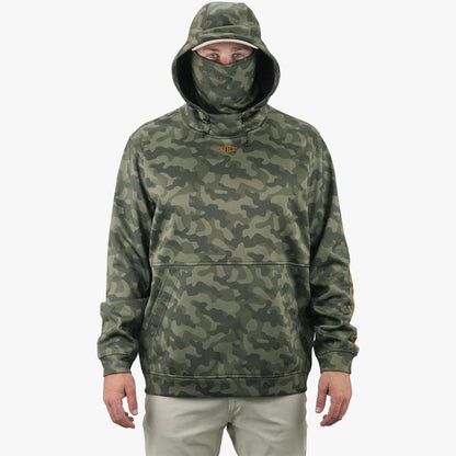 Mens AFTCO Reaper Hoodie: Camo Sweatshirt