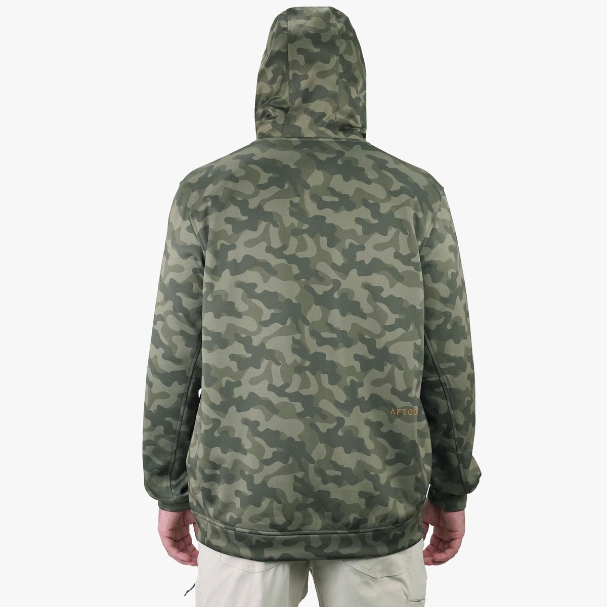 Mens AFTCO Reaper Hoodie: Camo Sweatshirt