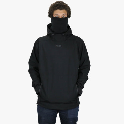 Mens AFTCO Reaper Windproof Pullover Hoodie - Stretch Softshell