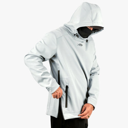 Mens AFTCO Reaper Windproof Pullover Hoodie - Stretch Softshell