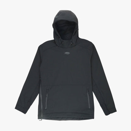 Mens AFTCO Reaper Windproof Pullover Hoodie - Stretch Softshell