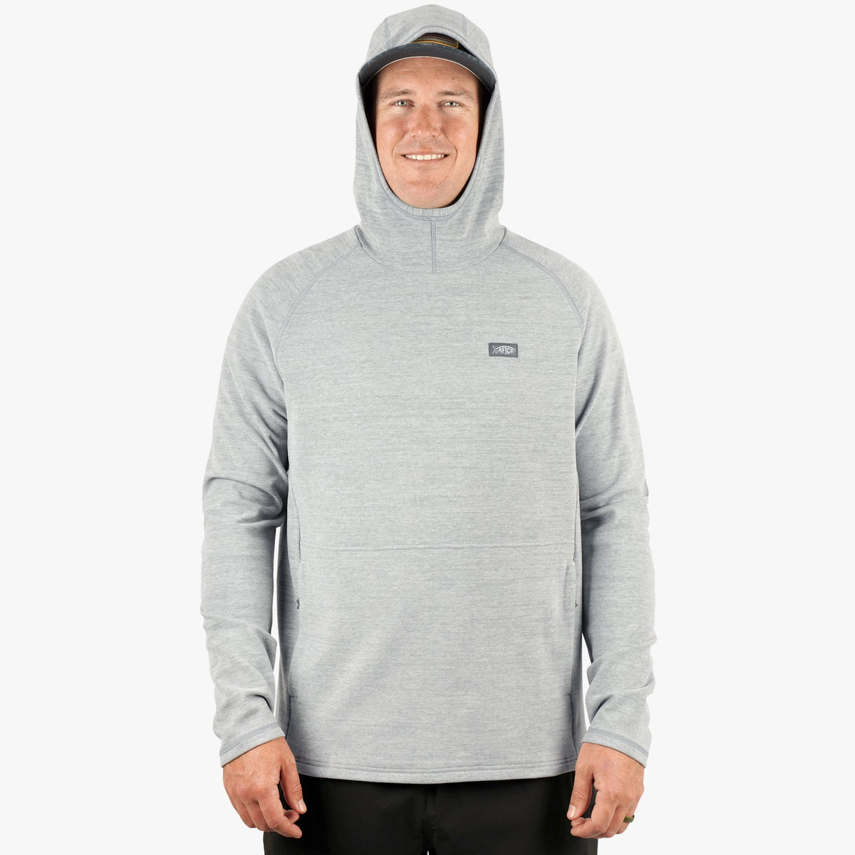Mens AFTCO Coastal Layer Pullover Hoodie