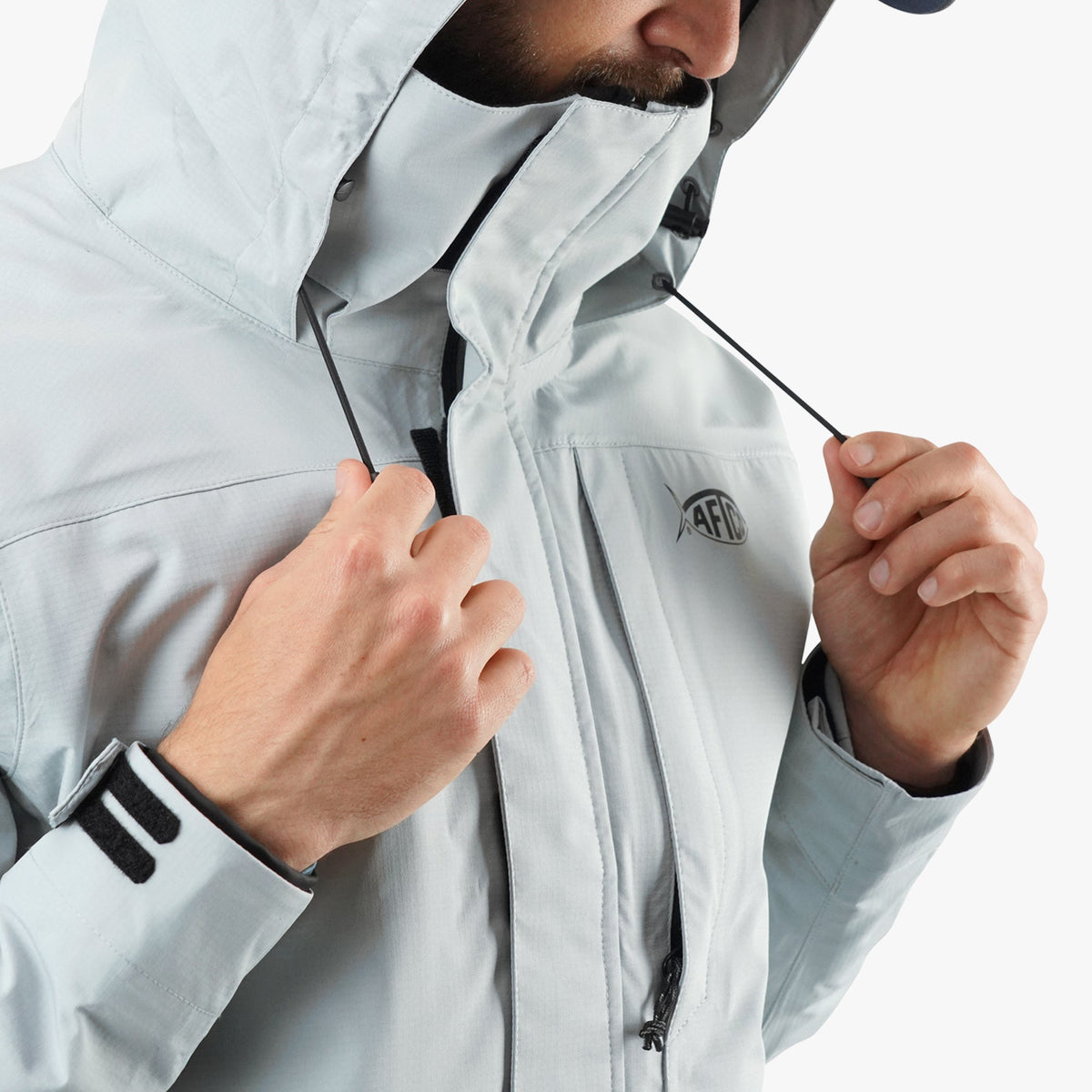 Mens AFTCO Barricade Rain Gear Jacket