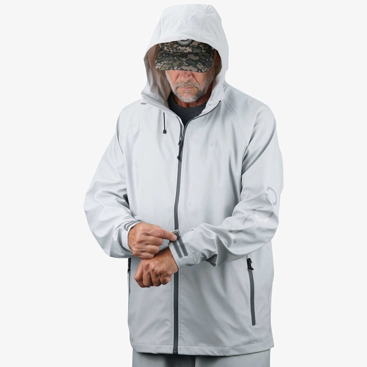 Mens AFTCO Seafarer Fishing Rain Jacket