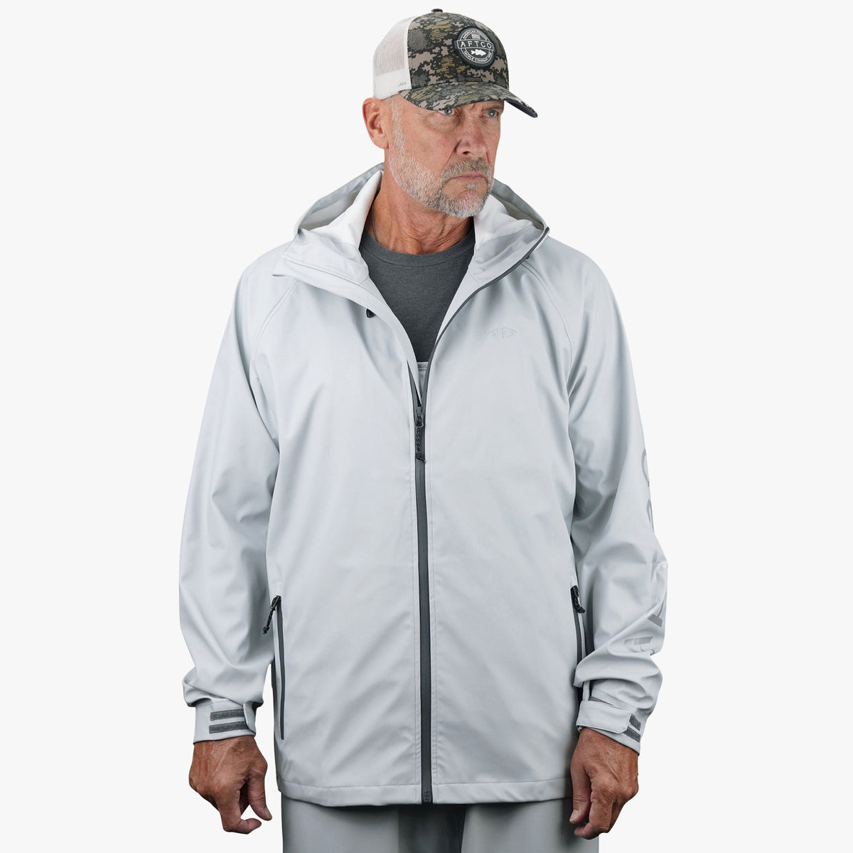 Mens AFTCO Seafarer Fishing Rain Jacket