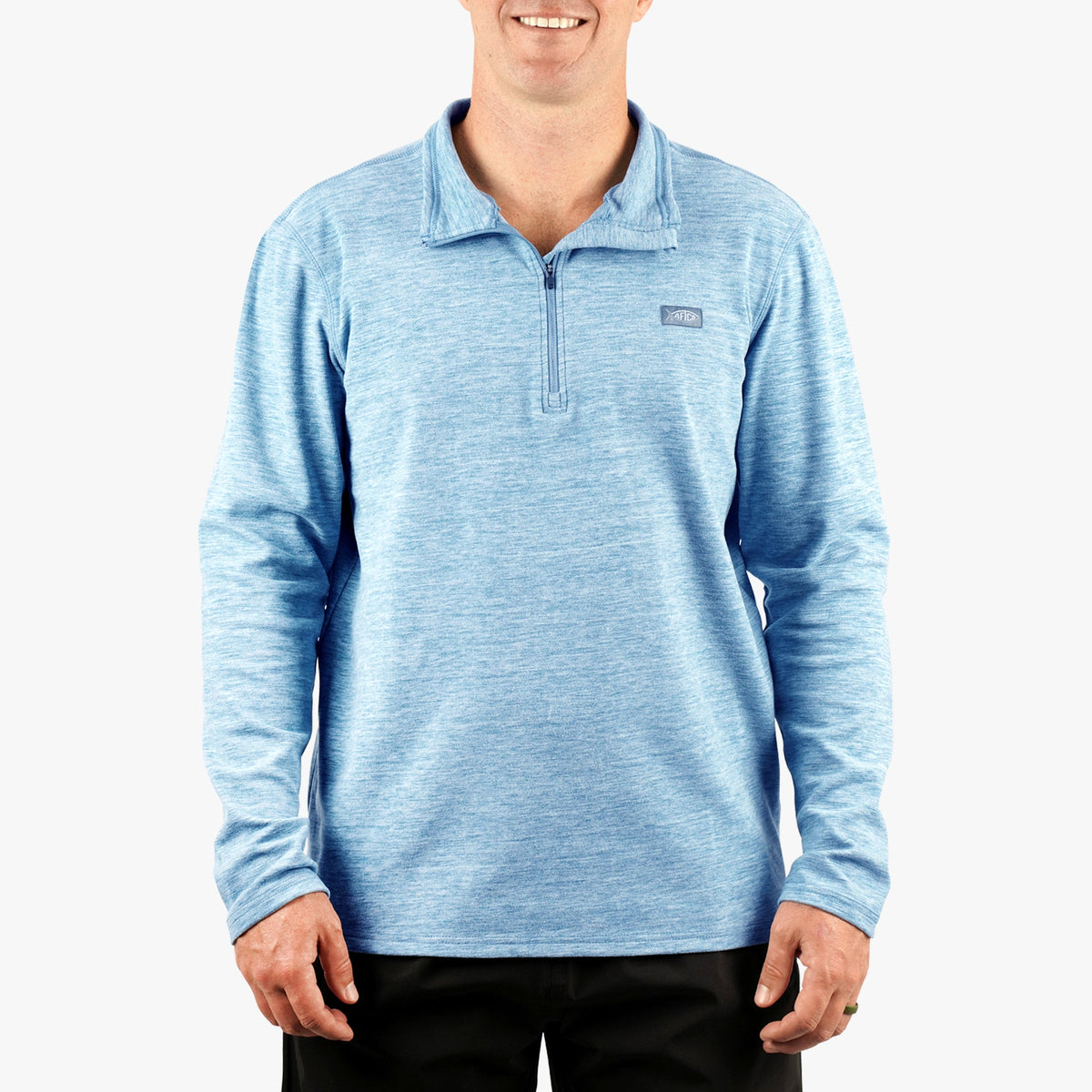 Mens AFTCO Coastal Layer 1/4 Zip Fishing Pullover