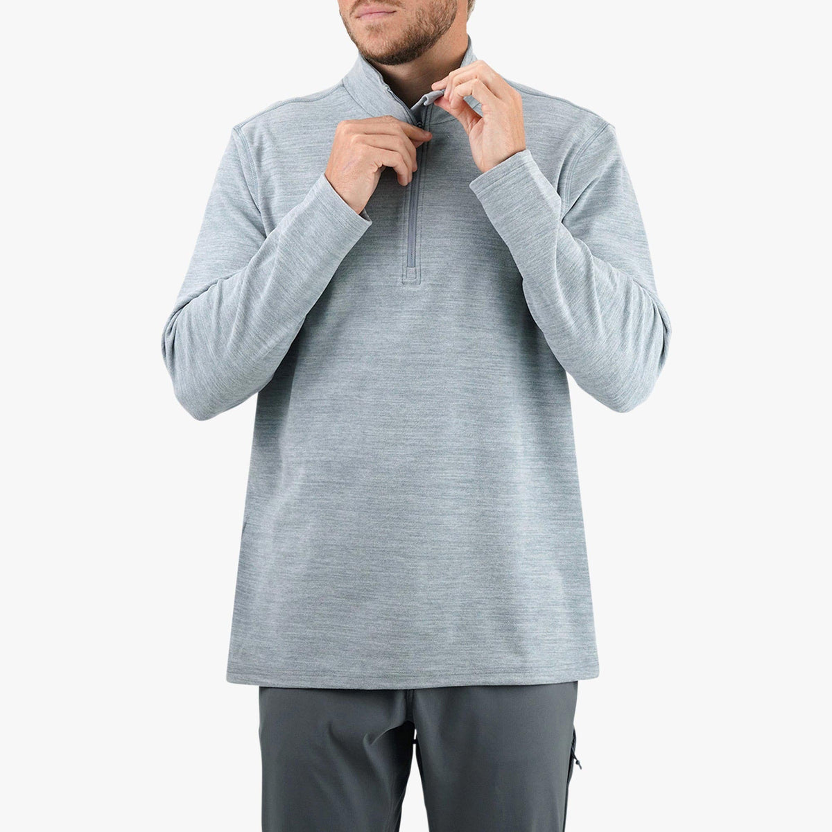 Mens AFTCO Coastal Layer 1/4 Zip Fishing Pullover