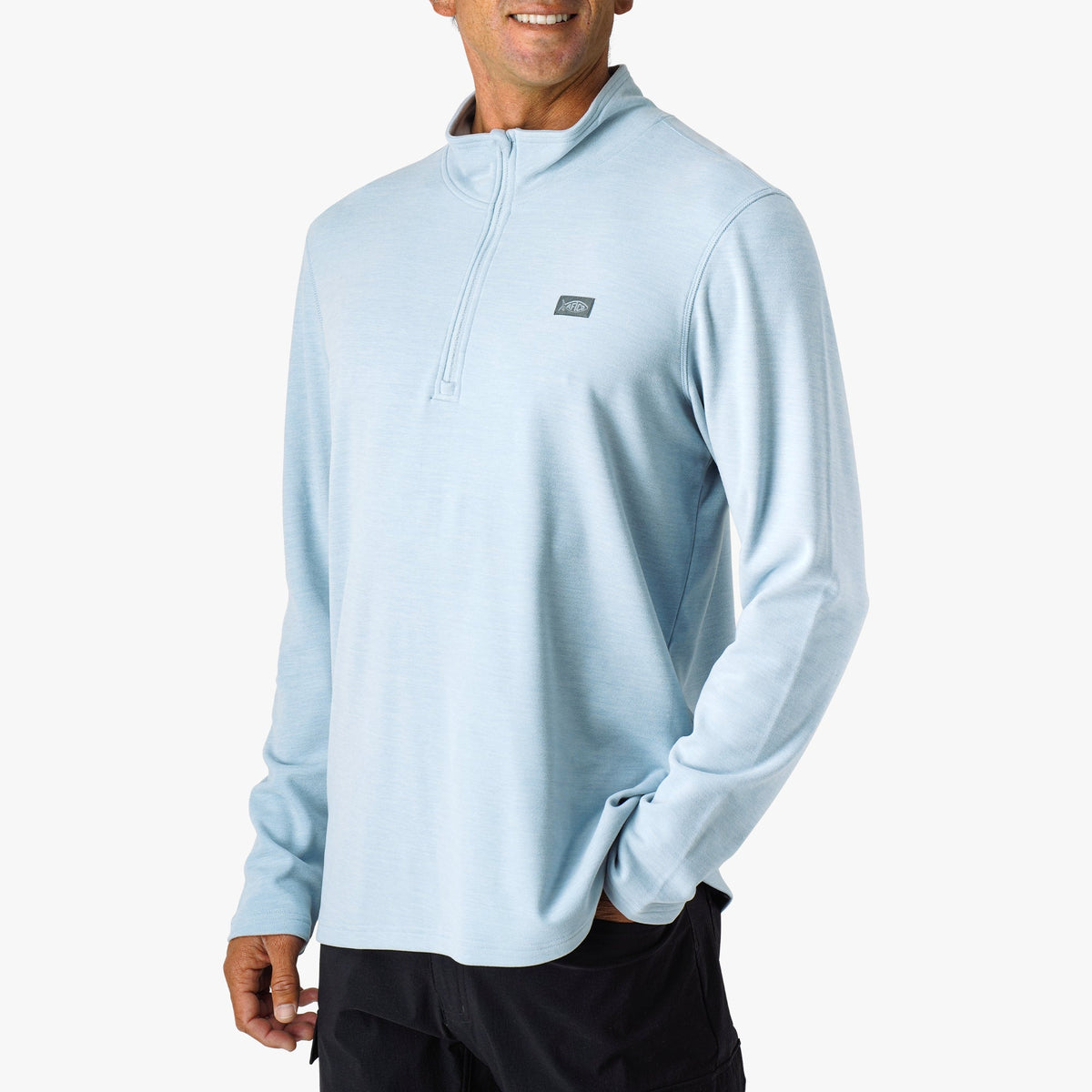 Mens AFTCO Coastal Layer 1/4 Zip Fishing Pullover