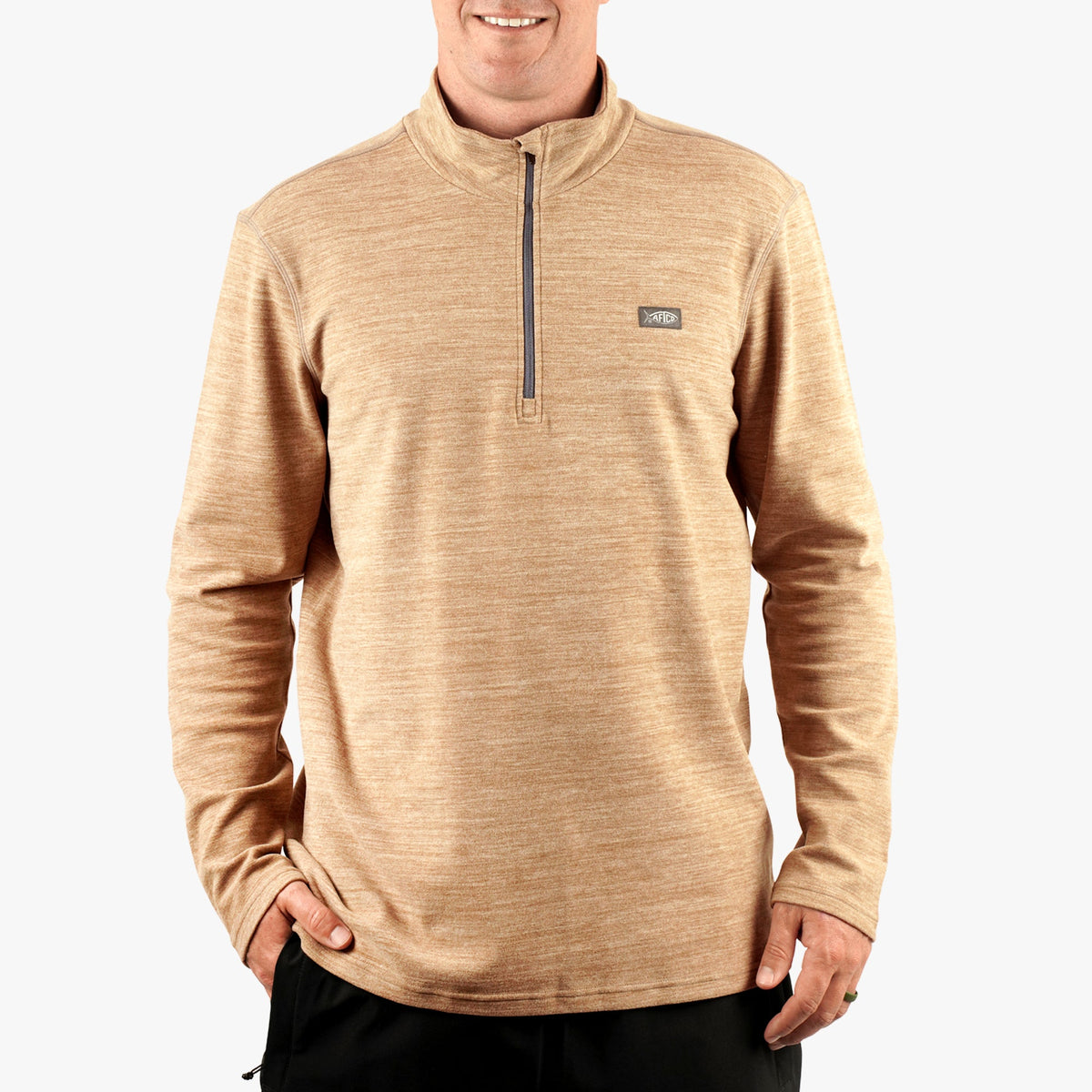 Mens AFTCO Coastal Layer 1/4 Zip Fishing Pullover